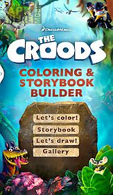 the croods coloring storybook