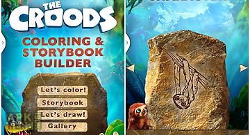 The croods coloring storybook
