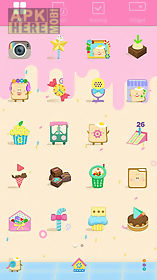 candyhouse line launcher theme