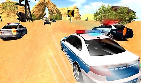 cops chase racing