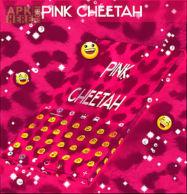pink cheetah go keyboard