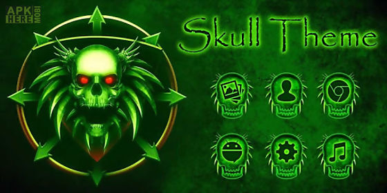 skull tech theme