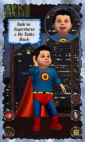 talking superhero
