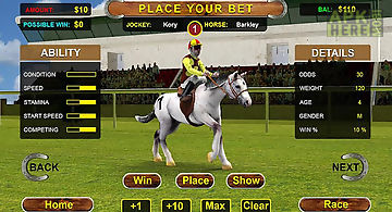 Horse racing simulator 3d