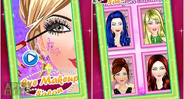 Eyes makeup salon - girls game