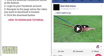 Hd video download for facebook