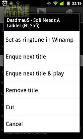 playa control for winamp(r)