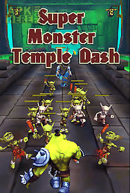 super monster temple dash 3d
