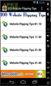 100 website flipping tips 2014