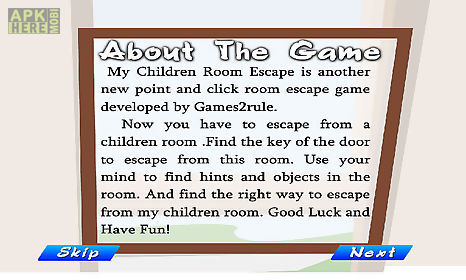 children room escape