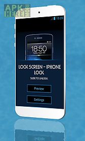 lock screen - iphone lock