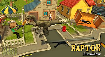 Raptor dinosaur simulator 3d