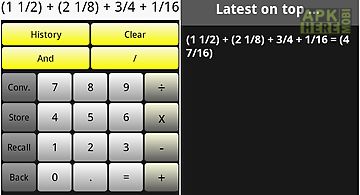 Fractional calculator