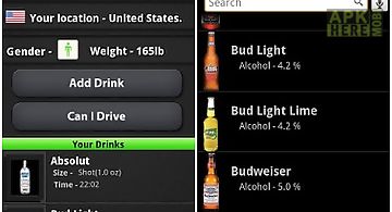 Soberapp- alcohol calculator