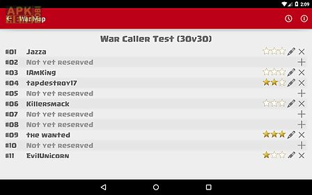 war caller for clash of clans