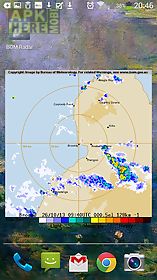 australia weather radar widget