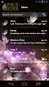 crystal butterfly sms