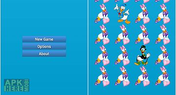 Donald duck match up game