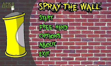 spray the wall 3d