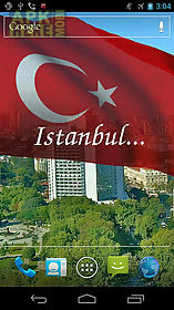 3d turkey flag  live wallpaper