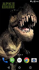 dino t-rex 3d live wallpaper