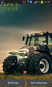 farm tractor 3d live wallpaper