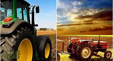 Farm tractor 3d Live Wallpaper