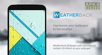 Weather forecast wallpaper