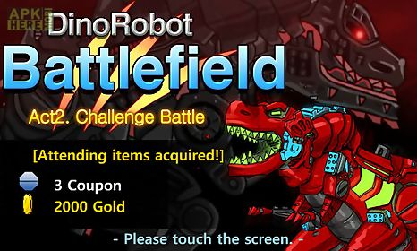 dino robot battle field
