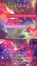 galaxy emoji keyboard theme