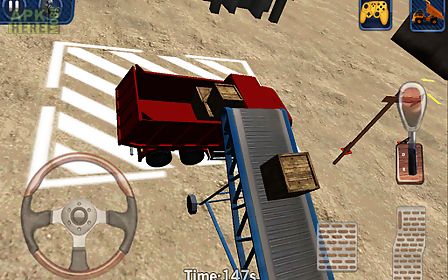 heavy truck 3d cargo delivery