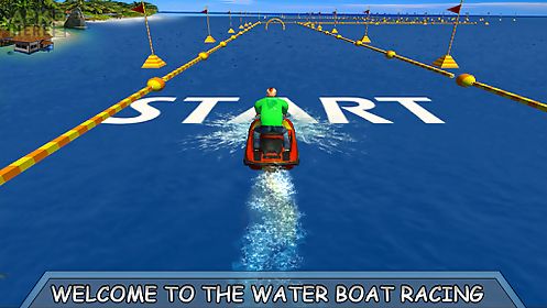 water power boat racer