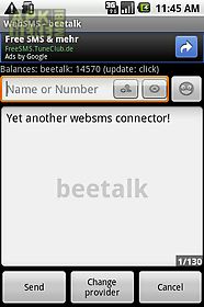 websms: beetalk connector