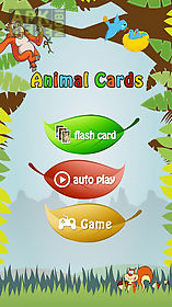 baby learning card - animal
