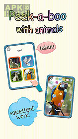 baby learning card - animal