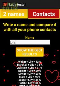 compatibility love tester