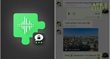 Threema voice message plugin