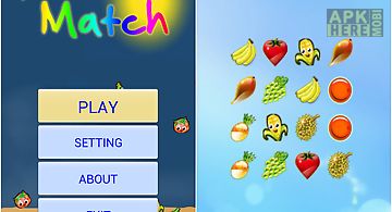 Fruit match game