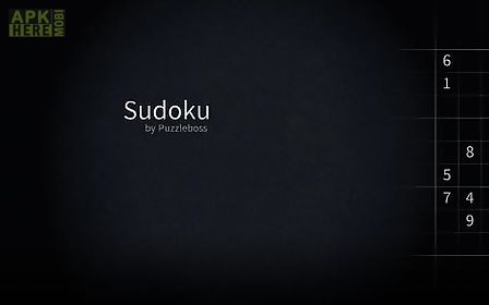 sudoku for tablets by puzzleboss