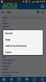 french - english dictionary
