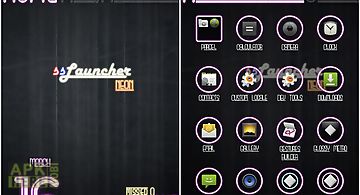 Neon pink theme for sslauncher