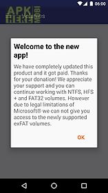 exfat ntfs fat32 usb android