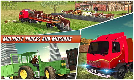 farm animal transport truck