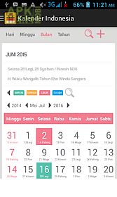 indonesian calendar