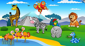 Kids & toddler puzzle: animals