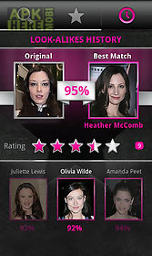 picface celebrity matchup