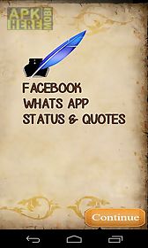 whatsapp facebook status - quotes