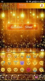 star golden emoji keyboard