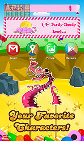 candy crush android theme