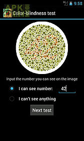 color blindness test